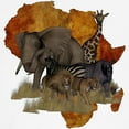 thumbnail image 3 of CafePress - Safari Sweatshirt - Crew Neck Sweatshirt, 3 of 4