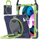 thumbnail image 5 of Funda a juego para iPad Air4 de 10,9 pulgadas con correa para el hombro, soporte de anilla ajustable grande, portalápices y protección contra golpes., 5 of 5