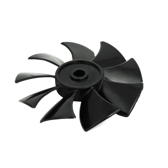 Ventilador de reemplazo para compresor de aire de 1100W/1500W, diámetro de 135 mm, 9 aspas, color negro