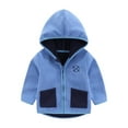 thumbnail image 2 of Antinious Winter Coats for Girls Kids Outerwear Jackets Coats Kids Fleece Set Thickened Long Sleeve Hooded Winter Outerwear for Boys Girls, 2 of 5