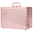 thumbnail image 2 of Furvclv Makeup Bag, Cosmetic Train Case With 3 Color Light Up LED Mirror & Built-in 3000mAh Battery, Portable Makeup Artist Organizer Bag With Dividers, Makeup Case For Travel, 2 of 9