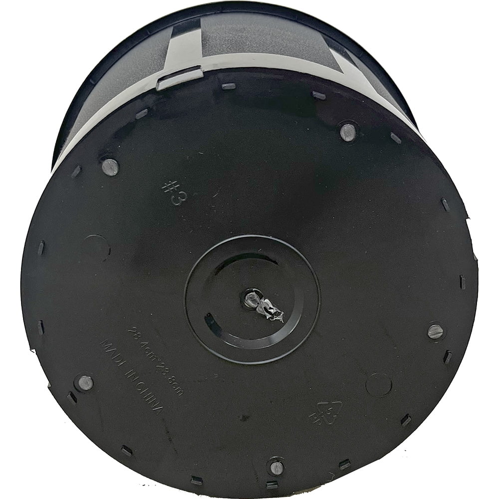 The Islander Group 3-Gallon Black Plastic Garden Pot with Drainage Holes