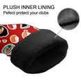 thumbnail image 4 of Golf Club Head Cover Waterproof Leather Golf Accessories HeadCovers Set Driver Headcover for Women Men Sushi Feast, 4 of 5