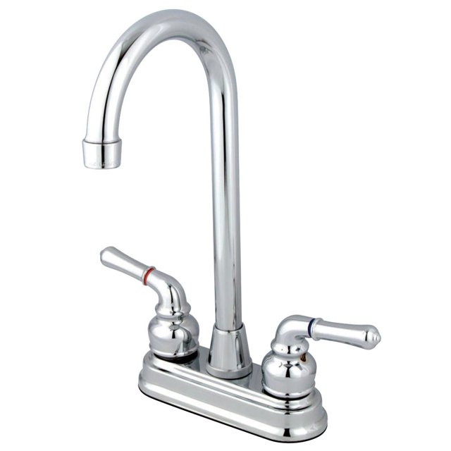 Grifo Kingston Brass Magellan KB491 4 bar cromo pulido
