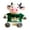 Dark Green Outfit, variant on Cute Plushies Fluffy Cow Gifts Cow Stuffed Animal Weighted Cattle Peluches Toys Decor, Realistic Cows Plush Figure Cow Plush Toys Are Cute And Suitable For Giving As Gifts A