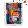 thumbnail image 3 of Qisvanset Abstract Textured Brushstroke Canvas Wall Art 15.75x11.81 INCHES, 3 of 8