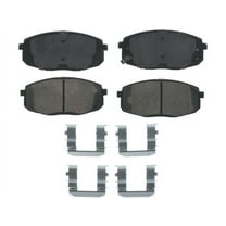 Front Brake Pad Set - Compatible with 2010 - 2013 Kia Forte 2011 2012