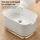 thumbnail image 3 of Billuyoard Soporte de esponja 2 en 1, dispensador de prensa para encimera de baño de 300ml, caja de limpieza de doble capa, organizador reutilizable, negro Suministros de limpieza para el hogar Negro Billuyoard HA064323-01, 3 of 6