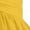 Yellow, variant on Miluxas Women's Summer Mini Dress Twist Front V Neck Sleeveless Mini Dress Double Ruffle Hem High Waisted A Line Beach Sundress for Vacation Yellow