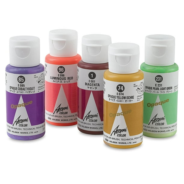 Holbein Aeroflash Liquid Acrylic 35 ml, Transparent Raw