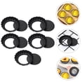 thumbnail image 3 of 5Pcs Egg Tart Molds Tart Pans with Removable Bottom Nonstick Baking Pans Cupcake Pans, 3 of 6