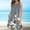 Gray, variant on Bnwani Summer Dresses for Women,Women Dresses,Crew Neck,Sleeveless,Relaxed Fit,Printed,Blue,M