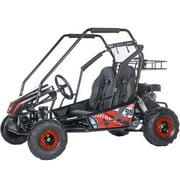 MotoTec Mud XL 212cc 2 Seat Go Kart Full Suspension Red