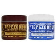 Del Indio Papago Tepezcohuite Day & Night Cream Combo (120g)/ 4 Fl Oz JUMBO SIZE