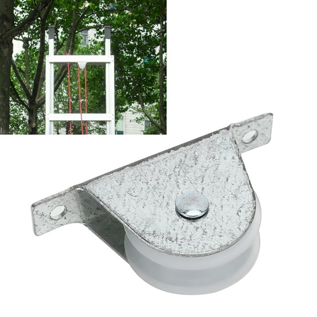 Polea de escalera universal Jadeshay 4 piezas de 4 cm de Diámetro