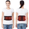 thumbnail image 1 of Almohadilla térmica para masaje de espalda - Cinturón calefactable - Alivio del dolor abdominal y de espalda, columna lumbar, estómago y artritis (xl) Xxq-amy48, 1 of 4