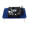 thumbnail image 2 of Radiador Del Disipador Térmico Del Ventilador De Refrigeración Del Enrutador Con Conector USB De Alimentación, Azul Universal CUTICAT Soporte de enfriamiento del enrutador, 2 of 8