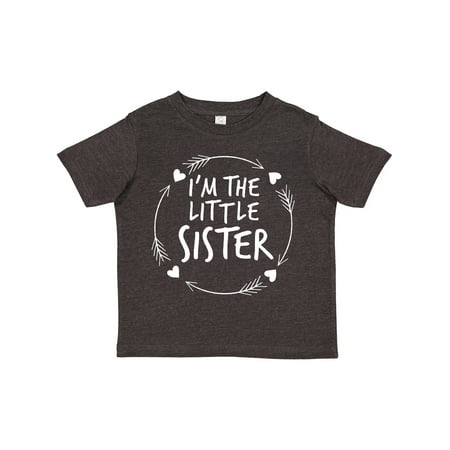 

Inktastic I m the Little Sister Gift Toddler Toddler Girl T-Shirt