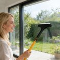 thumbnail image 3 of 2 In 1 Window Screen Cleaning Brush Integrated Squeegee Mesh Scrub Design, Multi-Purpose Patio Screen Cleaner, Portable Household Window Tool For Daily Dust Removal And Maintenance A - One Size, 3 of 3