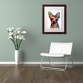 thumbnail image 3 of Trademark Fine Art "Chihuahua Dog White" Canvas Art by Michael Tompsett, White Matte, Wood Frame, 3 of 4