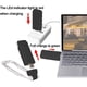 thumbnail image 2 of Miniluz LED suyoo recargable por USB luz de lectura portátil con clip color negro, 2 of 5