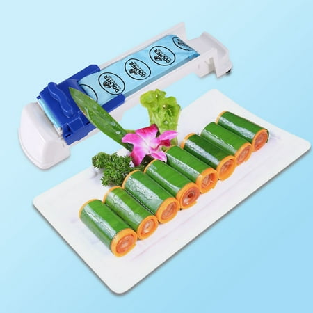 Kitchen Rolling Tool,Plastic Magic Roll Sushi Maker Meat and Vegetable Rolling Tool Stuffed Grape & Cabbage Leaf Rolling Machine Kitchen Home Party Wedding (Best Lazy Cabbage Rolls)