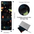 thumbnail image 4 of Fireflies Yoga Mat Towel with Storage Bag, 72.8"x26.8", Suitable for Hot Yoga, Pilates, Fitness - Yoga Blanket, Yoga Towel, Hot Yoga Towel Included, 4 of 6