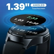 Ticwatch S2, Waterproof Smartwatch with Build-in GPS for Outdoor Activities, Wear OS by Google, Compatible with Android and iOS (Midnight)