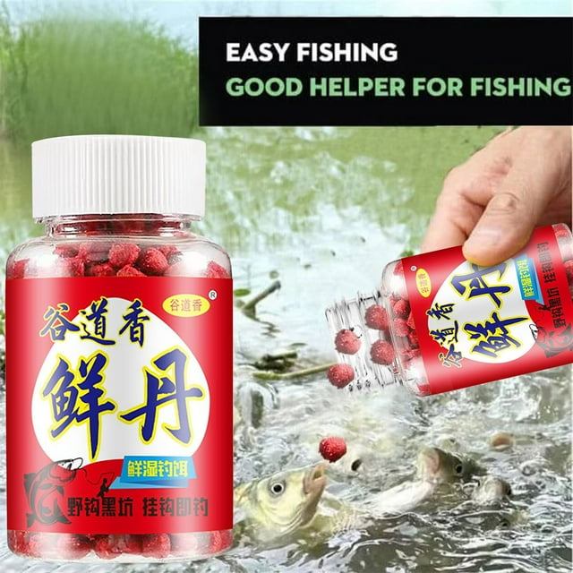 DPTALR Mini Skin Universal Fish Attracting Incense Bait Outdoor Fishing Accessories Food Fresh Moisturizing Bait Ground Bait Basic Food Fishing Food Multip