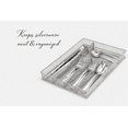 thumbnail image 2 of YBM Home Wire Mesh Silver Drawer Organizer for Silverware and Gadgets, 2 of 7