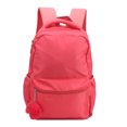thumbnail image 1 of Mochila elegante portátil de viaje para estudiantes, bolso escolar sencillo para niños, regalo de cumpleaños, color rojo, 1 of 9