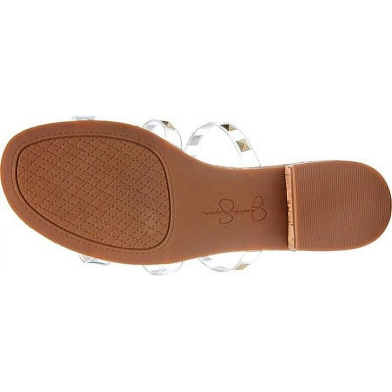 Caira2 studded clear shop & cork sandals