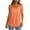 Orange, variant on Diufon Womens Tank Tops Summer Loose Trendy Sleeveless Scoop Neck Tops Casual Cotton Soft Tunics Shirts
