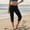 Black, variant on Women's Elastic Waist Jogger Capri Pants, Loose Breathable with Pockets, 7/8 Cropped Trousers for Yoga Outdoor Workout Black L