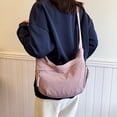 thumbnail image 2 of bravefron Nylon Crescent Crossbody Bag for Women Shoulder Tote Handbag Casual back-to-school Bag Dumpling Purse Bag for Outdoor Travel, 2 of 6