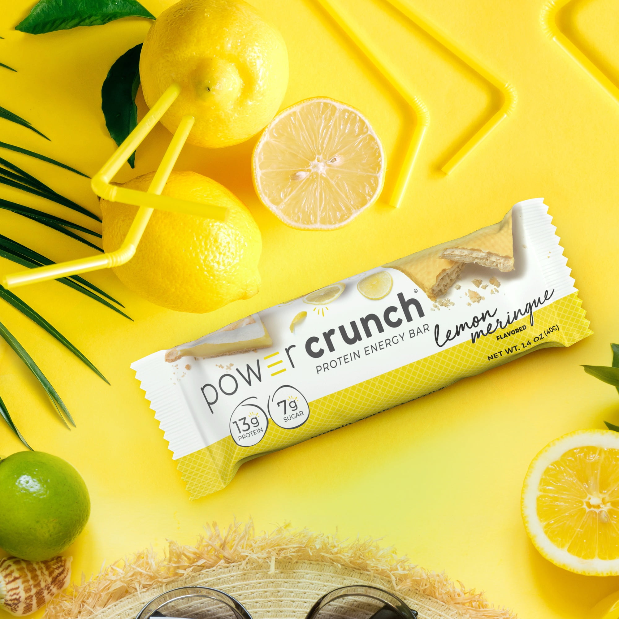 Power Crunch ORIGINAL Protein Energy Bar Lemon Meringue, 7 oz, 5 count