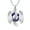 Dark Blue, variant on Phoenix Necklace for Women 925 Sterling Silver Phoenix Crystal Pendant Necklaces Charm Jewelry Gift for Daughter Mom, 18’’-20’’ Adjustable Chain