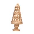 thumbnail image 2 of Almencla Easter Tree Figurine Table Centerpiece Resin Statue for Cabinet Indoor Shelf Gold, 2 of 8