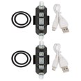 thumbnail image 2 of Luz De La Vespa Patineta 2 luces LED de advertencia para patinete eléctrico, lámpara de seguridad para M365 Pro (blanco) Likrtyny Accesorios para bicicletas, 2 of 6