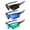 (3 Packs) Black/Dark Blue/Blue Green, variant on Sports Sunglasses for Men, Polarized Sun Glasses for Men Women Youth Baseball Softball Cycling Running Sunglasses with UV Protection