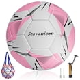 thumbnail image 1 of Kit de balón de fútbol Stavanicen, tamaño 3/4/5, con aguja de bombeo, 1 of 5
