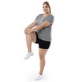 thumbnail image 5 of Athletic Works Women's Plus Size Core Active Dri-Works Bike Shorts, 5 of 6