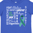 thumbnail image 4 of Inktastic Ovarian Cancer- Together We Will Win Boys or Girls Toddler T-Shirt, 4 of 5