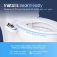 thumbnail image 5 of LUXE Bidet NEO 320 - Warm Water Bidet Attachment for Toilet Seat, Gold, 5 of 9
