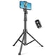 thumbnail image 1 of SENSYNE 62 Phone Tripod & Selfie Stick, Extendable Cell Phone Tripod Stand with Wireless Remote and Phone Holder, Compatible with iPhone Android Phone, Camera, 1 of 5