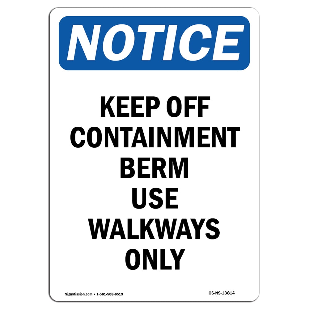 Trained Authorized Personnel Only Do Not Enter SignHeavy Duty OSHA Notice