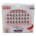 thumbnail image 1 of KISS Pestañas Postizas Looks So Natural Trio Lash Medium KISS Look So Natural, 1 of 5