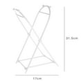 thumbnail image 4 of Luckyn Foldable Trash Bag Holder Portable Garbage Bag Rack Waste Sorting Plastic Frame Garbage Bag Shelf Rag Stand Foldable Kitchen Trash Can Hang Rack, 4 of 8