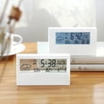 thumbnail image 5 of Thermo-Hygrometer Clock Creative Weather Display Electronic Alarm Clock, 5 of 8