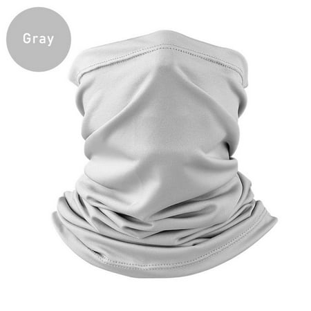 SDOTXA Cooling Face Scarf Breathable Neck Gaiter Sun UV Protection Sunscreen Ice Silk Towel Fishing Bike Bib Face Large For Fishing And Cycling